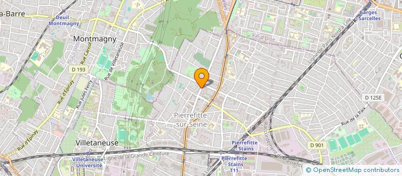 localisation de l'entreprise MADAME ECATERINA LACATUS  PIERREFITTE-SUR-SEINE