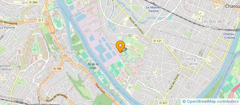 localisation de l'entreprise MADAME ECATERINA PANU  LE VESINET