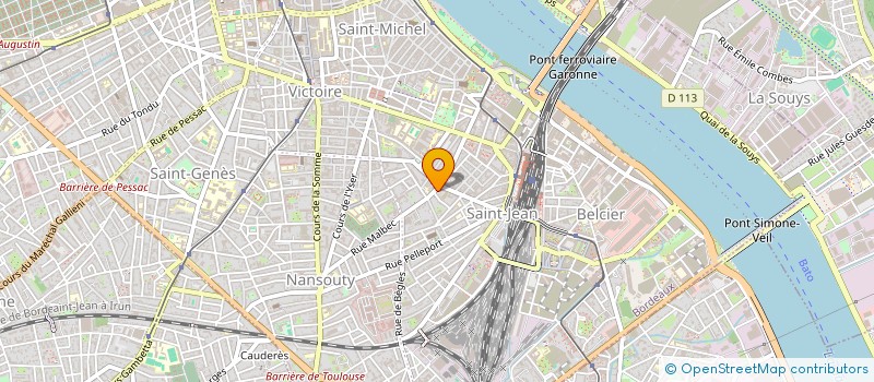 localisation de l'entreprise MADAME ECATERINA SCLIFOS PANAITE à BORDEAUX
