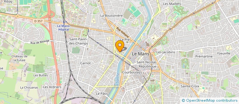 localisation de l'entreprise MADAME ECHAT OUSSENI ALI  LE MANS