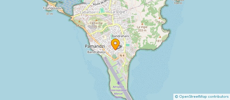 localisation de l'entreprise MADAME ECHAT RACHIDI à PAMANDZI