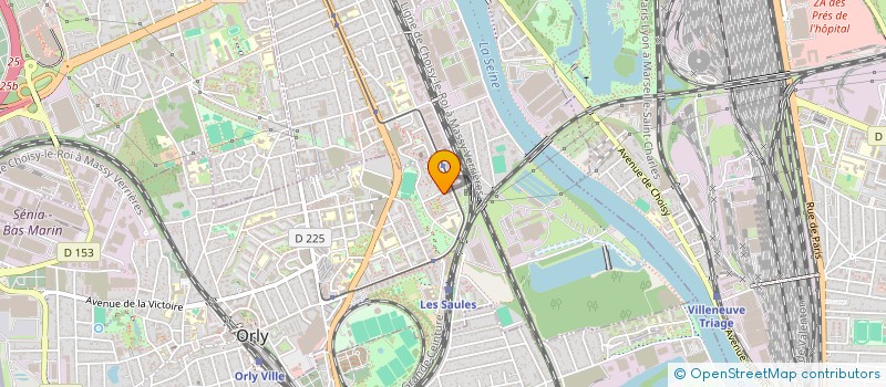 localisation de l'entreprise MADAME ECHATA ALI ABDALLAH  ORLY