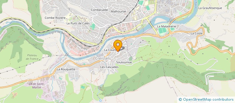 localisation de l'entreprise MADAME EDA AKBABA à CREISSELS
