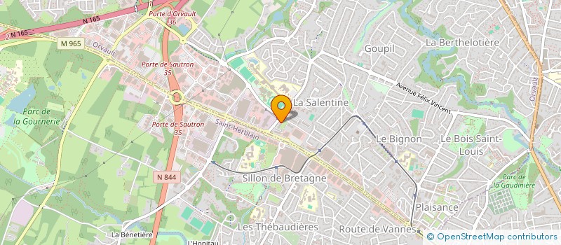 localisation de l'entreprise MADAME EDA CELIK à ORVAULT