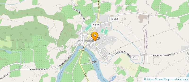 localisation de l'entreprise MADAME EDDY FRANCOULON  CASTELMORON-SUR-LOT