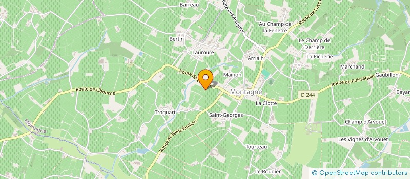 localisation de l'entreprise MADAME EDDY PRISLA BIMFOUANIKISSA  MONTAGNE