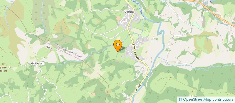 localisation de l'entreprise MADAME EDEN BLANCHONNET à SAINT-PEE-SUR-NIVELLE