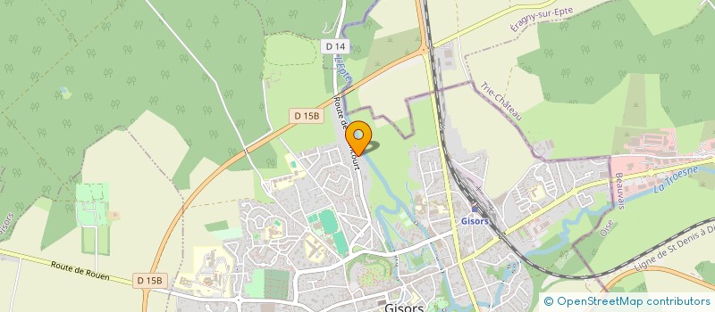 localisation de l'entreprise MADAME EDEN CAPELLO  GISORS