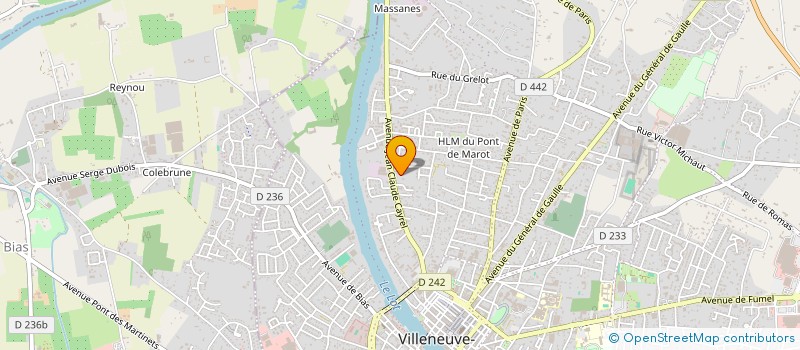 localisation de l'entreprise MADAME EDEN CASTRO  VILLENEUVE-SUR-LOT