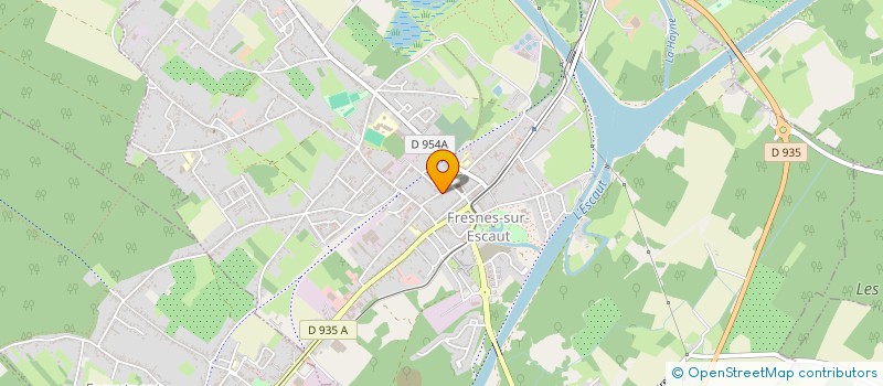 localisation de l'entreprise MADAME EDEN DUSSART  FRESNES-SUR-ESCAUT