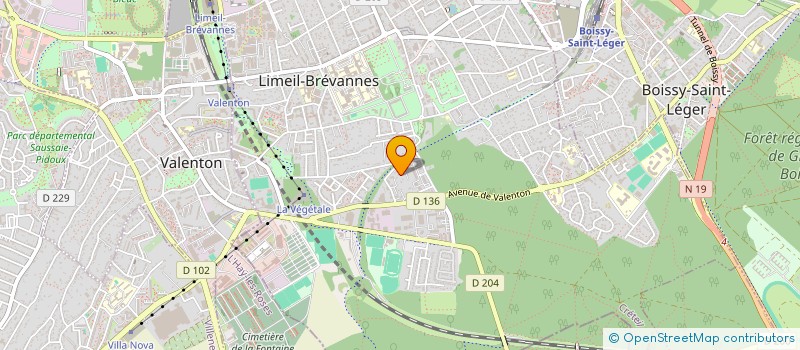 localisation de l'entreprise MADAME EDEN ELBAZ  LIMEIL-BREVANNES