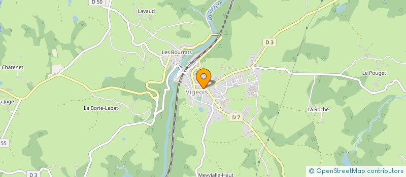 localisation de l'entreprise MADAME EDEN FLORE  CHANTEIX