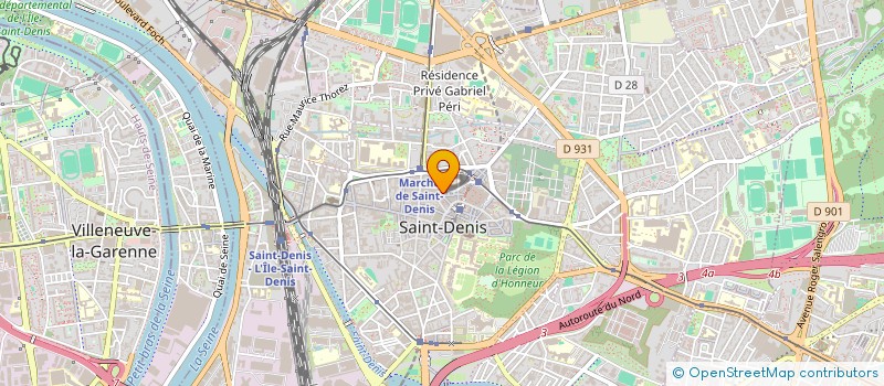 localisation de l'entreprise MADAME EDEN KAHOZI  PARIS