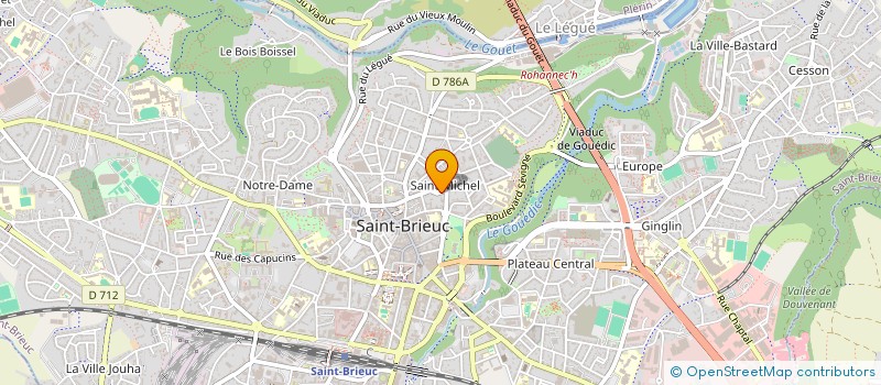 localisation de l'entreprise MADAME EDEN SANTOS à SAINT-BRIEUC