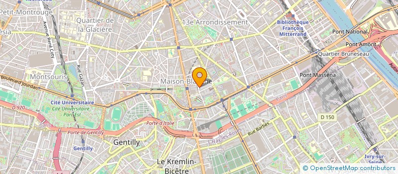 localisation de l'entreprise MADAME EDEN-WITNEY BETTY KOUOTO  PARIS