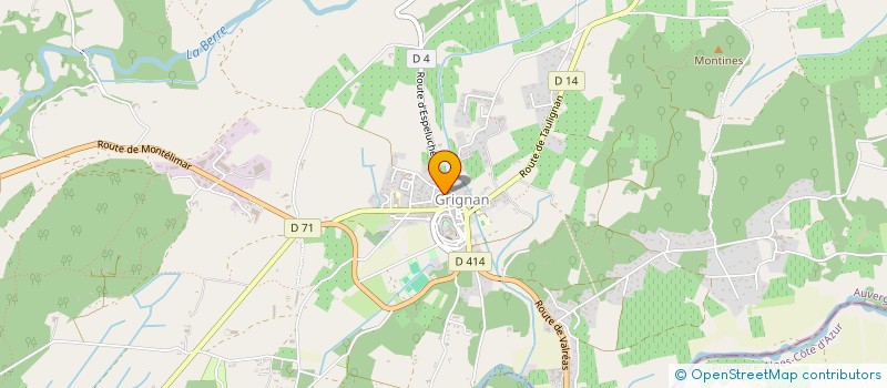 localisation de l'entreprise MADAME EDIANE SAO PEDRO LOBAO  GRIGNAN