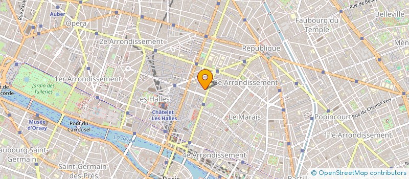 localisation de l'entreprise MADAME EDIDTH CHABLE DE LA HERONNIERE  PARIS