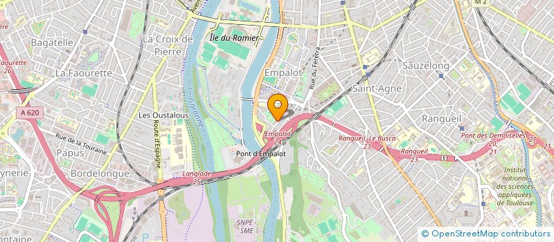 localisation de l'entreprise MADAME EDIELBA MARQUES REIS à TOULOUSE