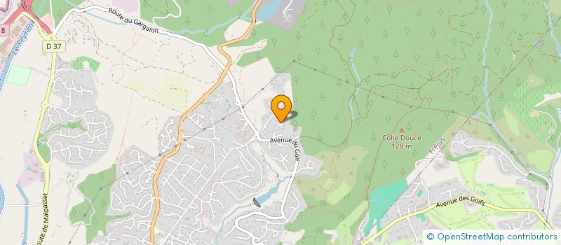 localisation de l'entreprise MADAME EDILBERTE DELECROIX à FREJUS