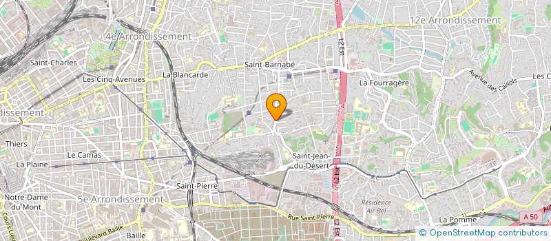 localisation de l'entreprise MADAME EDILZETE DE JESUS à MARSEILLE