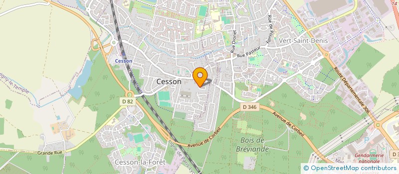 localisation de l'entreprise MADAME EDINA ARTHUR  CESSON