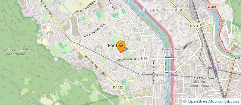 localisation de l'entreprise MADAME EDING AUDREY TOWO EDZIGUI  FONTAINE