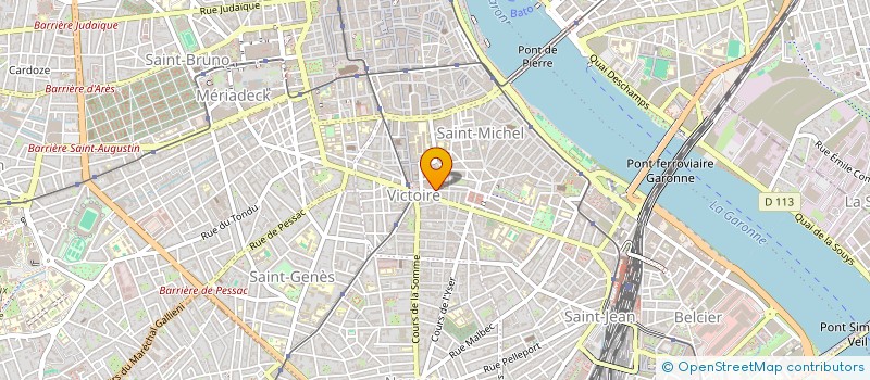 localisation de l'entreprise MADAME EDITA DALIA RAKAUSKAITE  BORDEAUX