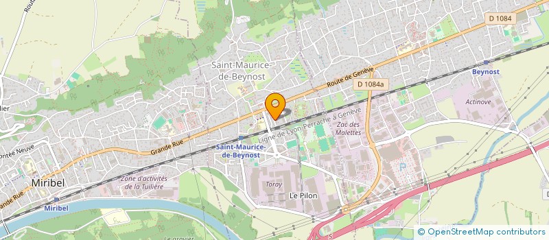 localisation de l'entreprise MADAME EDITA HASANOVIC à SAINT-MAURICE-DE-BEYNOST