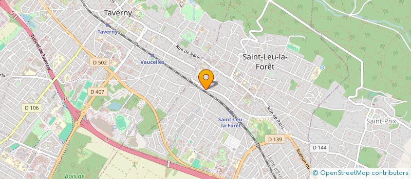 localisation de l'entreprise MADAME EDITE DE FATIMA ANTAO PARDAL  SAINT-LEU-LA-FORET