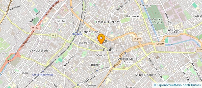 localisation de l'entreprise MADAME EDITH AIBANGBEE  ROUBAIX