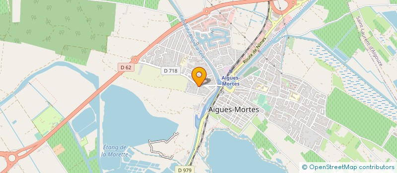 localisation de l'entreprise MADAME EDITH AILLAN à AIGUES-MORTES