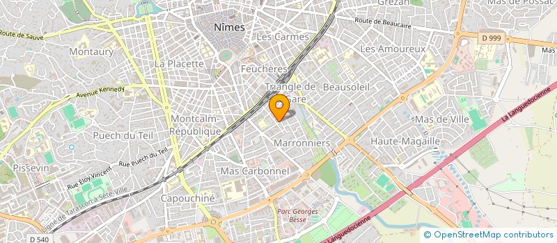 localisation de l'entreprise MADAME EDITH ALMIRA  NIMES