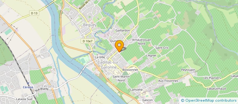 localisation de l'entreprise MADAME EDITH ARMAND  SAINTE-CROIX-DU-MONT