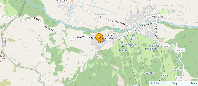 localisation de l'entreprise MADAME EDITH ARSAC  SAINT-MICHEL-DE-CHAILLOL