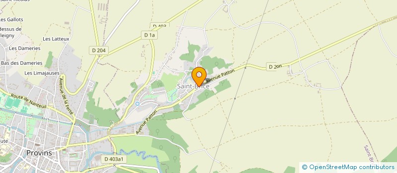 localisation de l'entreprise MADAME EDITH BAISSIN à SAINT-BRICE