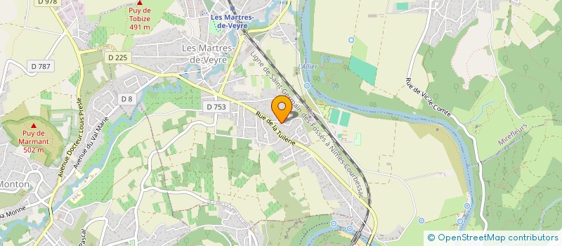 localisation de l'entreprise MADAME EDITH BARTHE  MIREFLEURS