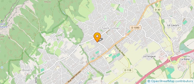 localisation de l'entreprise MADAME EDITH BASSET  SAINT-ISMIER