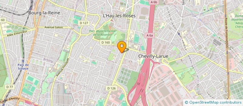 localisation de l'entreprise MADAME EDITH BENATAR  CHEVILLY-LARUE