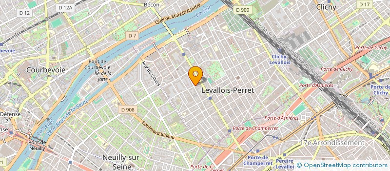localisation de l'entreprise MADAME EDITH BERREBI à LEVALLOIS-PERRET