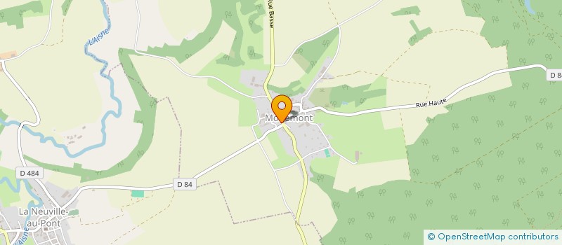 localisation de l'entreprise MADAME EDITH BILOT  MOIREMONT