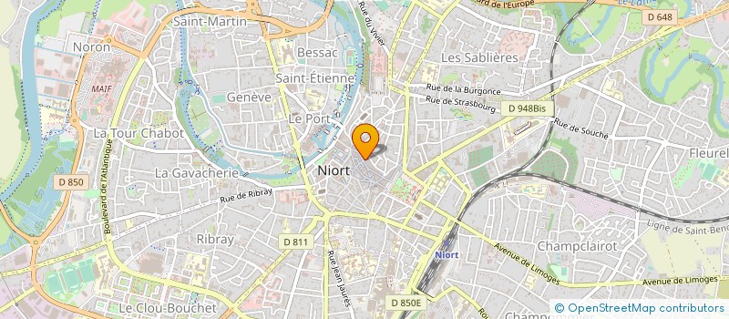 localisation de l'entreprise MADAME EDITH BOUTIN à NIORT