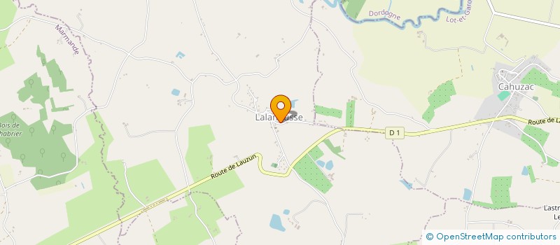 localisation de l'entreprise MADAME EDITH BOUYSSY  SAINT-QUENTIN-DU-DROPT