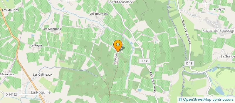 localisation de l'entreprise MADAME EDITH BRANGER à SAINT-AVIT-SAINT-NAZAIRE