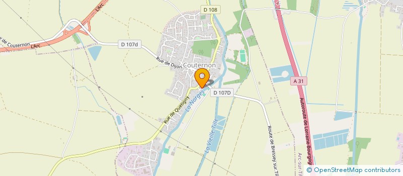 localisation de l'entreprise MADAME EDITH BRAUD  COUTERNON