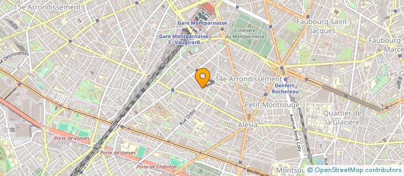 localisation de l'entreprise MADAME EDITH CADOT  PARIS