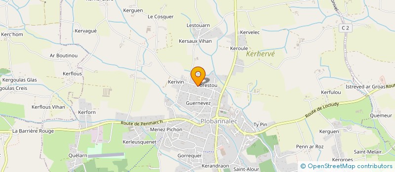 localisation de l'entreprise MADAME EDITH CHALAIN  PLOBANNALEC-LESCONIL