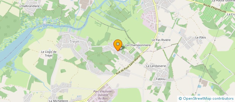 localisation de l'entreprise MADAME EDITH CHEVALIER à LA CHEVROLIERE