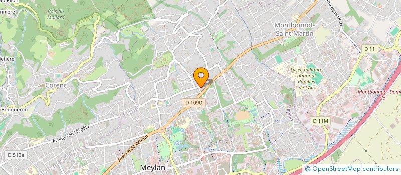 localisation de l'entreprise MADAME EDITH COLOMB à MEYLAN