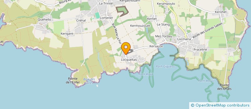 localisation de l'entreprise MADAME EDITH CONAN à GROIX