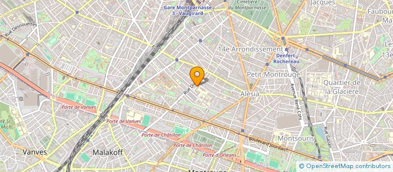 localisation de l'entreprise MADAME EDITH COUMAU à PARIS